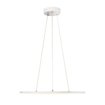 SLV LED PANEL ROUND, Pendelleuchte , weiss, 360LED, 40W, dimmbar 1-10V, 3000K