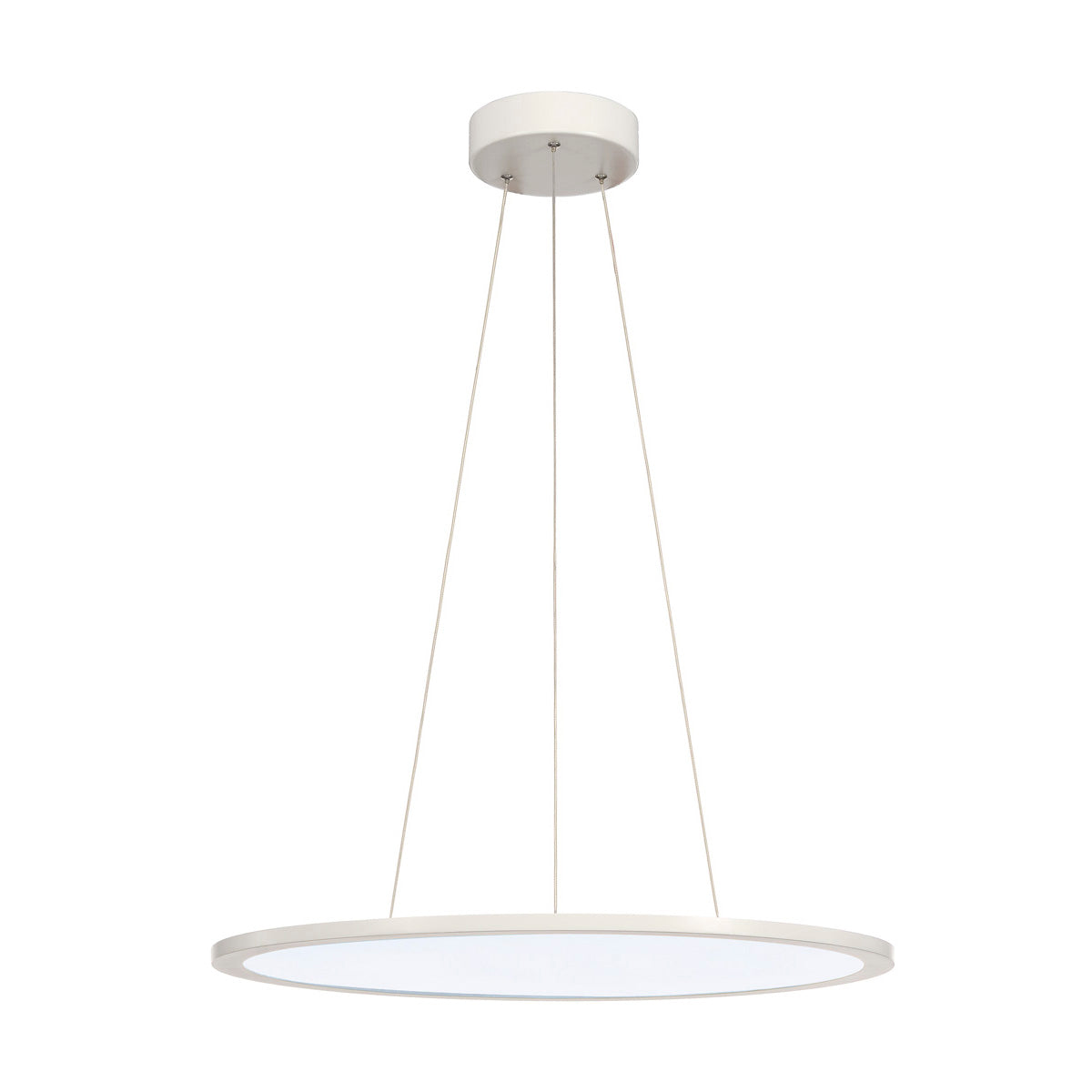 SLV LED PANEL ROUND, Pendelleuchte , weiss, 360LED, 40W, dimmbar 1-10V, 4000K