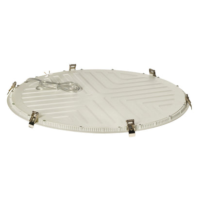 SLV LED PANEL ROUND, Einbauleuchte , weiss, 360LED, 40W, ohne Treiber, 2700K