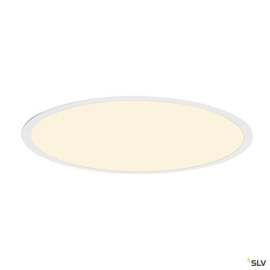 SLV LED PANEL ROUND, Einbauleuchte , weiss, 360LED, 40W, ohne Treiber, 3000K