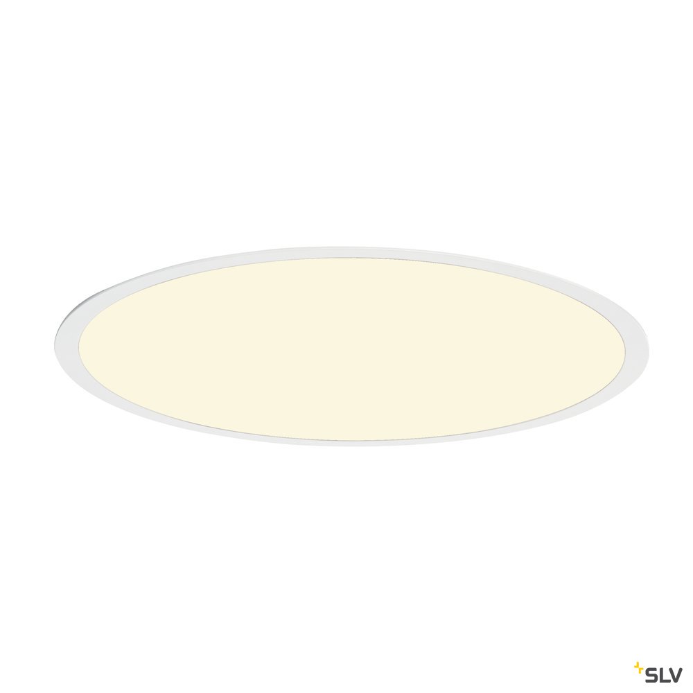 SLV LED PANEL ROUND, Einbauleuchte , weiss, 360LED, 40W, ohne Treiber, 4000K