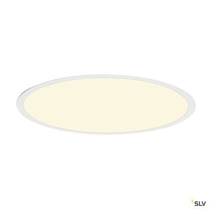 SLV LED PANEL ROUND, Einbauleuchte , weiss, 360LED, 40W, ohne Treiber, 4000K
