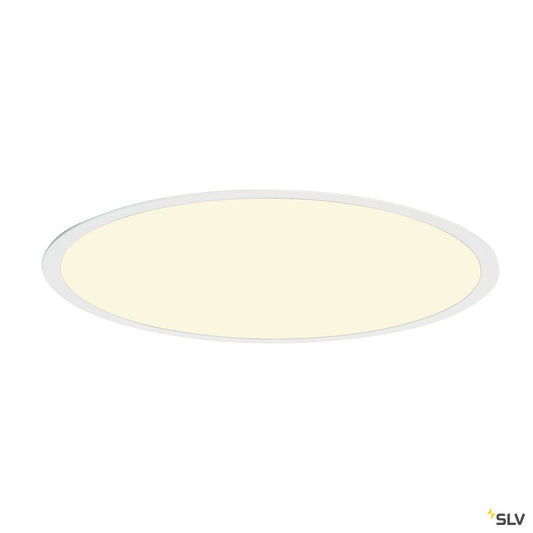 SLV LED PANEL ROUND, Einbauleuchte , weiss, 360LED, 40W, ohne Treiber, 4000K