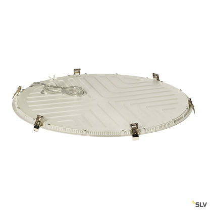 SLV LED PANEL ROUND, Einbauleuchte , weiss, 360LED, 40W, ohne Treiber, 4000K