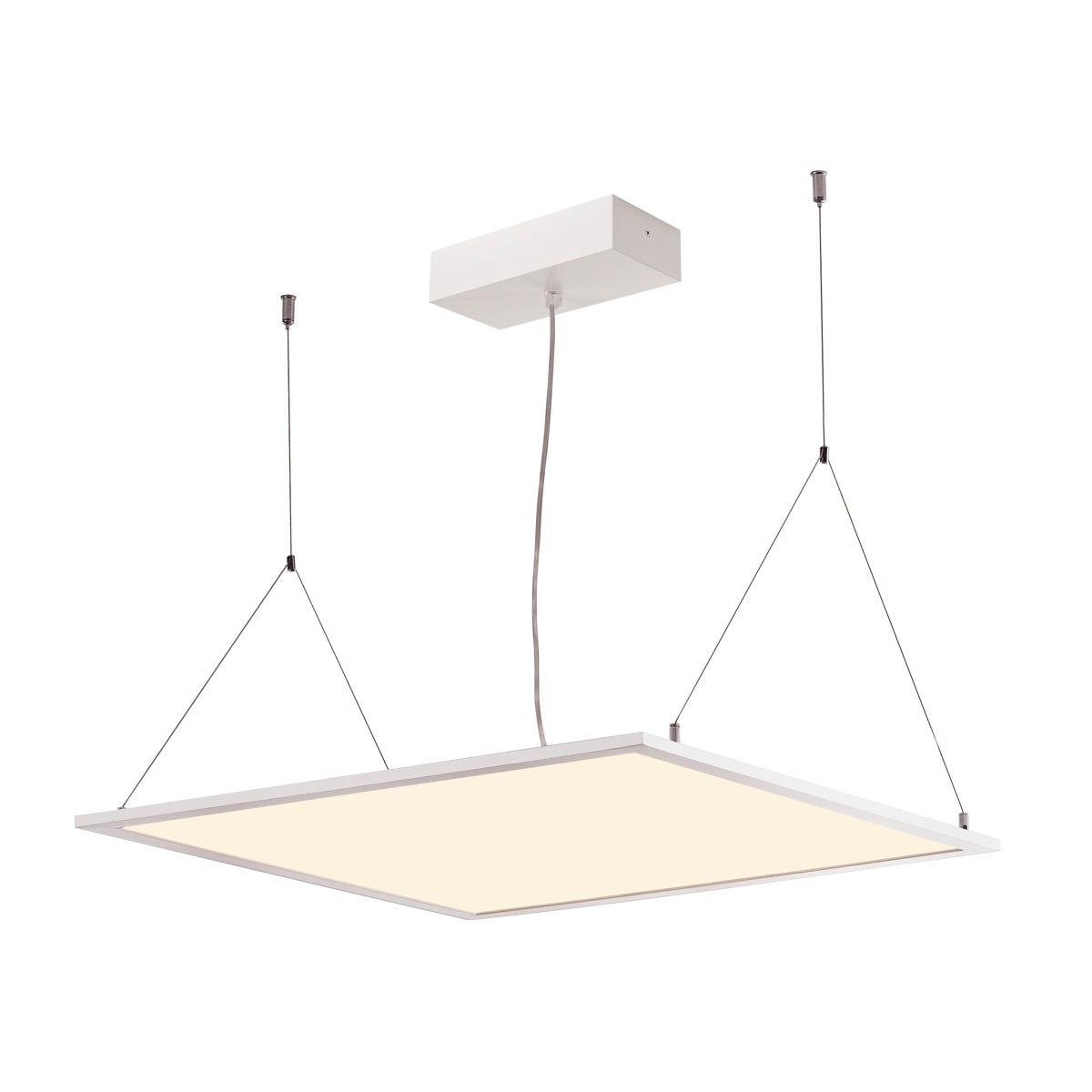 SLV I-VIDUAL LED Panel für Rasterdecken, 595x595mm, mattweiss, 3000K