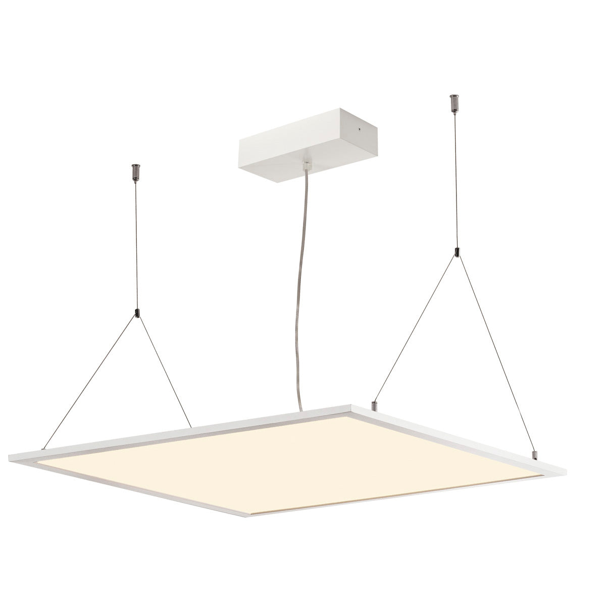 SLV I-VIDUAL LED Panel für Rasterdecken, 620x620mm, mattweiss, 3000K