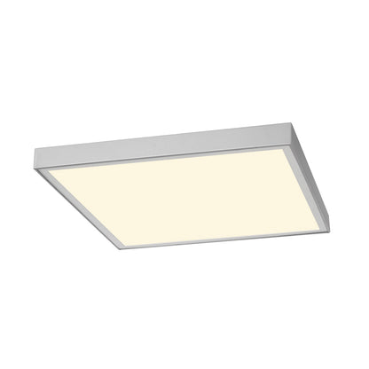 SLV I-VIDUAL, LED-Panel für Rasterdecken, 4000K, silbergrau, L/B 59,5/59,5 cm