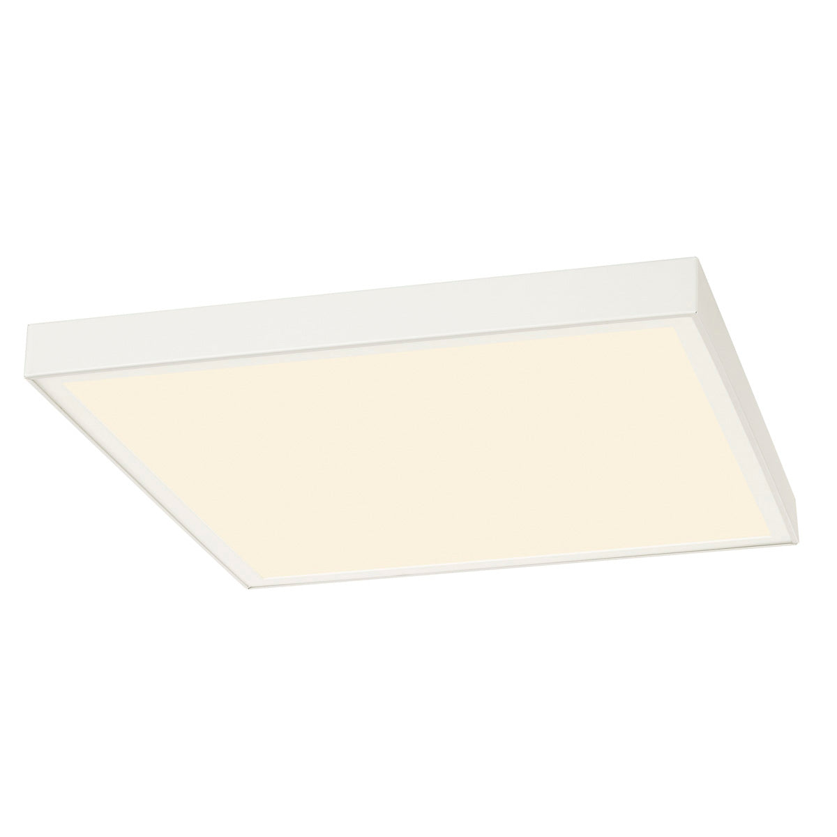 SLV Universal-Aufbaurahmen für quadratische LED-Panels in 595x595mm, mattweiss