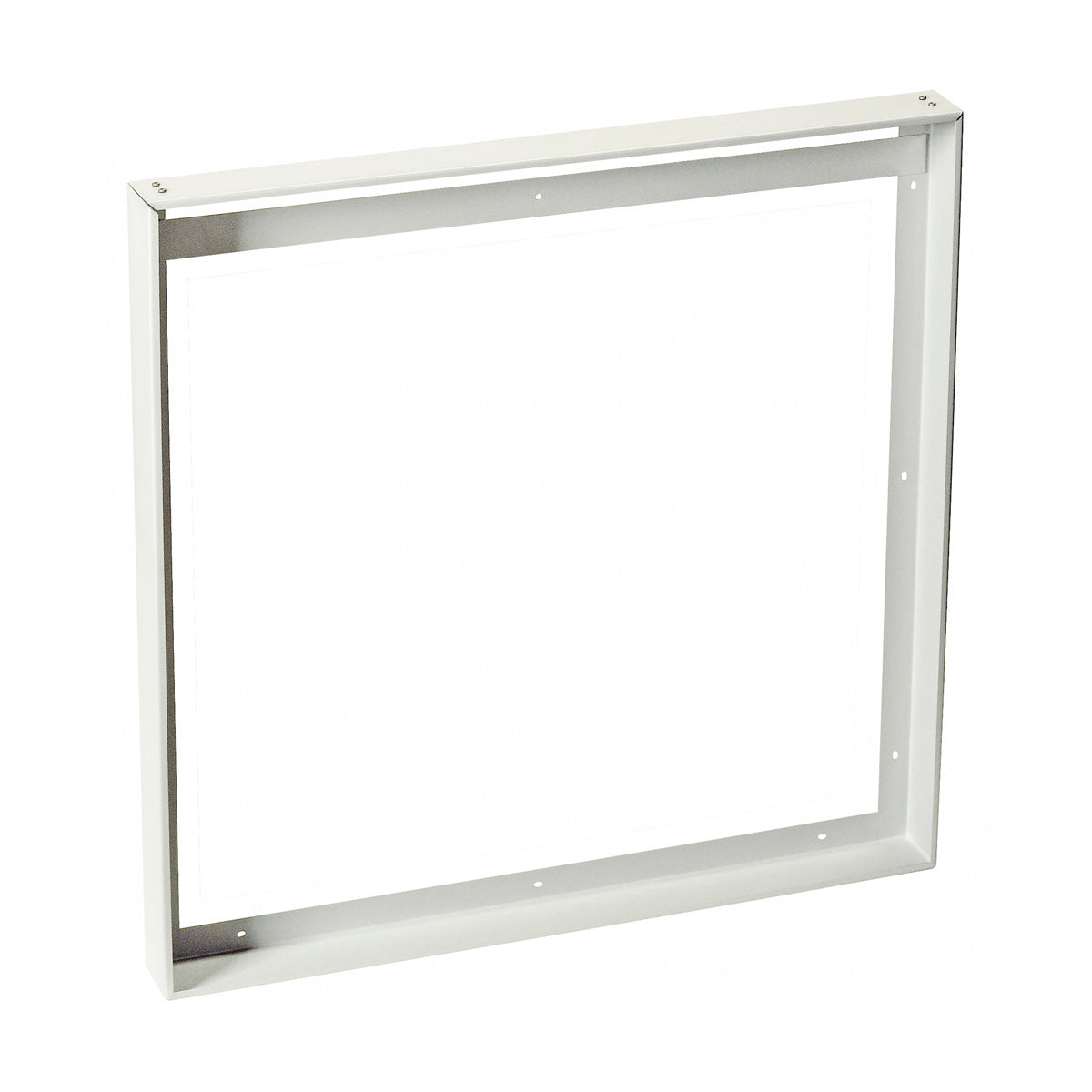 SLV Universal-Aufbaurahmen für quadratische LED-Panels in 620x620mm, mattweiss