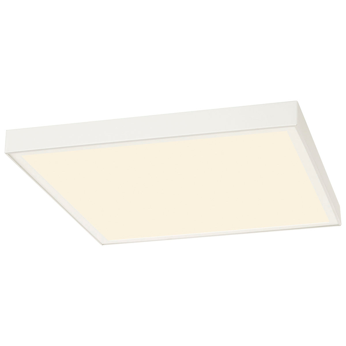 SLV Universal-Aufbaurahmen für quadratische LED-Panels in 620x620mm, mattweiss