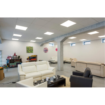 SLV I-VIDUAL PREMIUM LED Panel für Rasterdecken, 620x620mm, UGR<19, 4000K, weiss