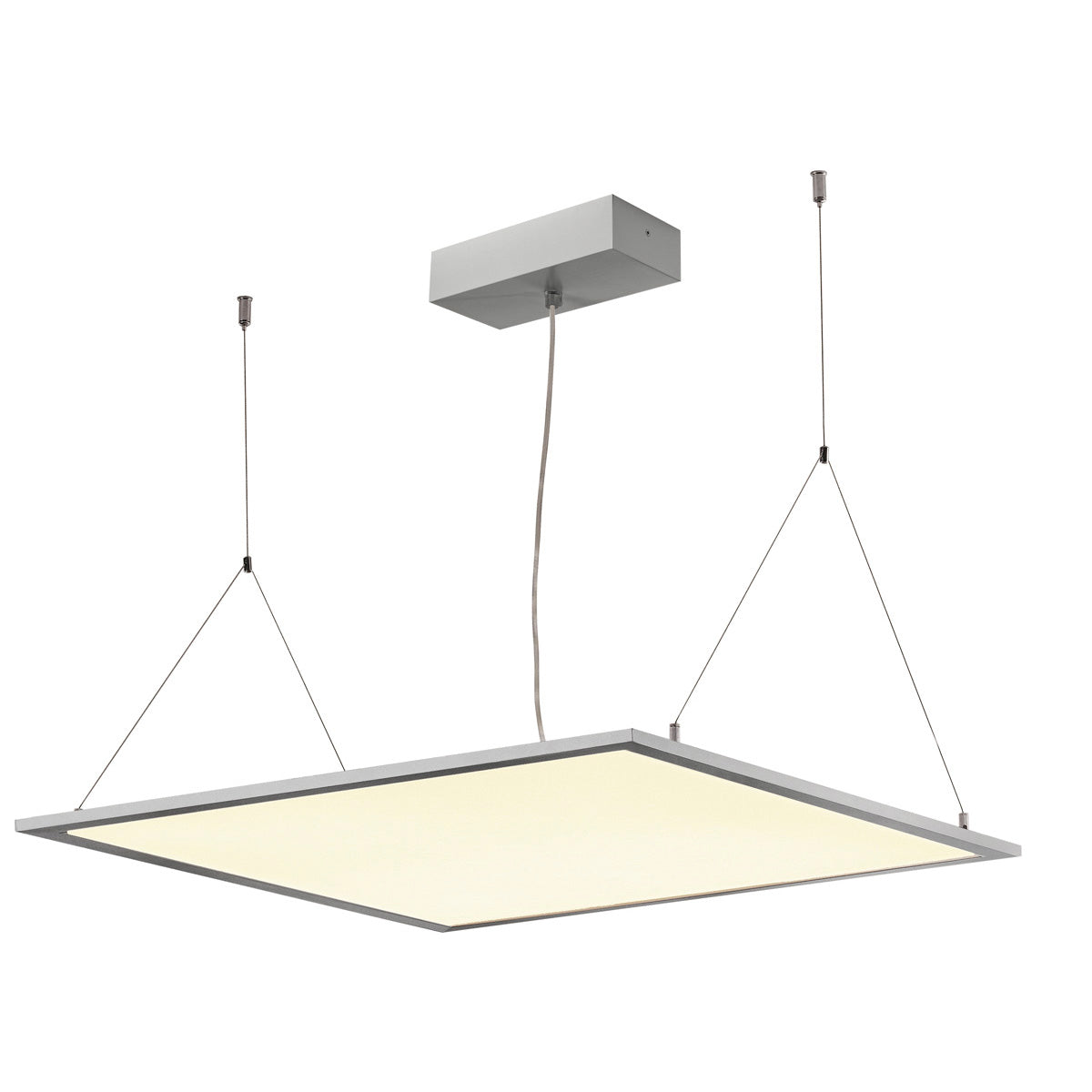 SLV I-VIDUAL PREMIUM LED Panel für Rasterdecken, 620x620mm, UGR<19, 4000K, silber