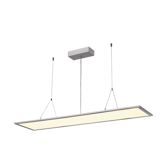 SLV I-PENDANT PRO PREMIUM LED Pendelleuchte, 1195x295mm, UGR<19, 4000K, silbergrau
