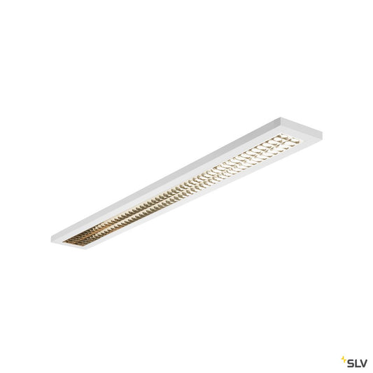SLV RASTO, Deckenleuchte, LED, 3000K, weiß, L/B/H 154,5/17,5/4 cm, 5300lm, 44W
