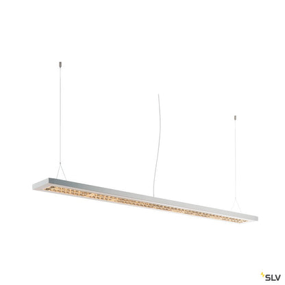 SLV RASTO, Deckenleuchte, LED, 3000K, weiß, L/B/H 154,5/17,5/4 cm, 5300lm, 44W