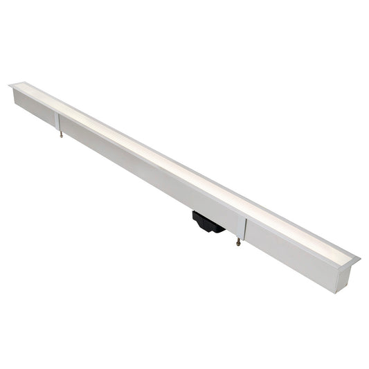 SLV T5-BAR Einbauleuchte, rechteckig, alu eloxiert, 1xT5 54W