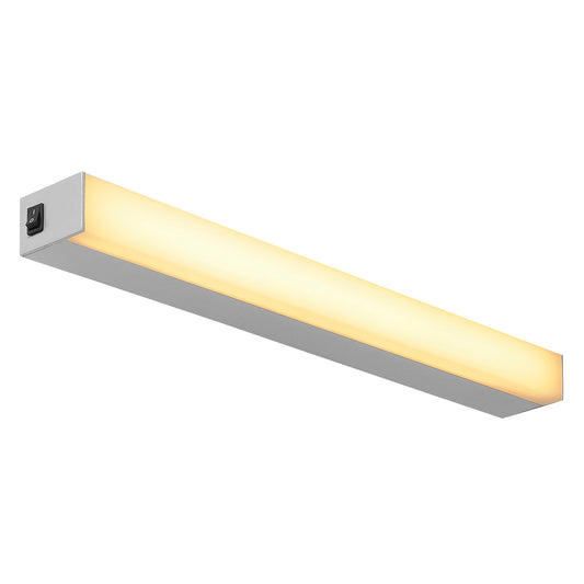 SLV SIGHT LED, Wand- und Decken- leuchte, mit Schalter, 600mm, silber