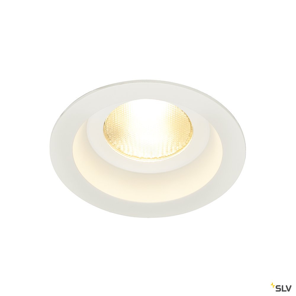 SLV CONTONE Downlight, rund, weiss, 13W LED, warmweiss, IP44
