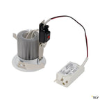 SLV CONTONE Downlight, rund, weiss, 13W LED, warmweiss, IP44
