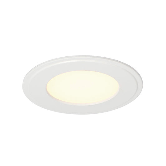 SLV SENSER Einbauleuchte, rund, weiss, 6W, 3000K