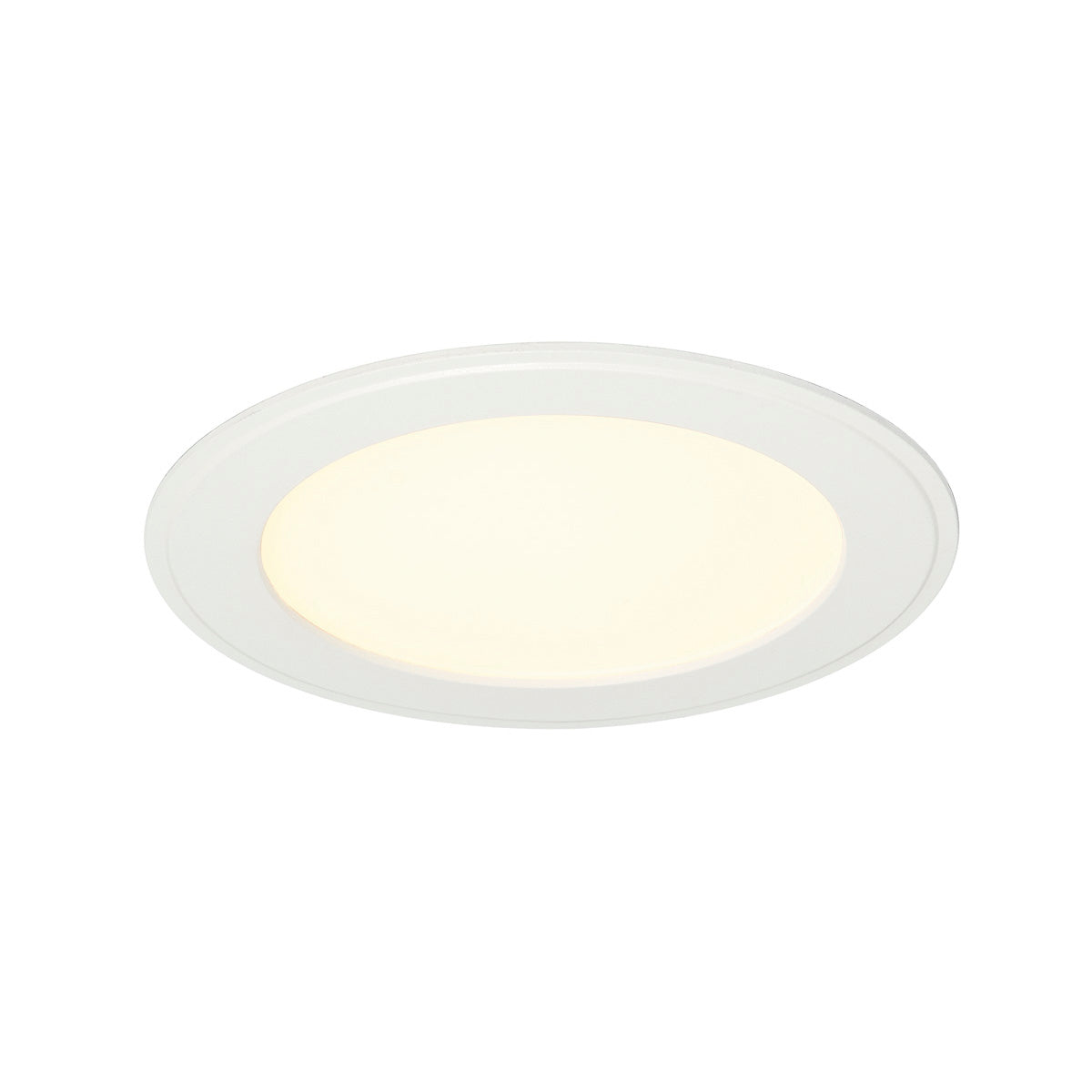 SLV SENSER Einbauleuchte, rund, weiss, 10W, 3000K