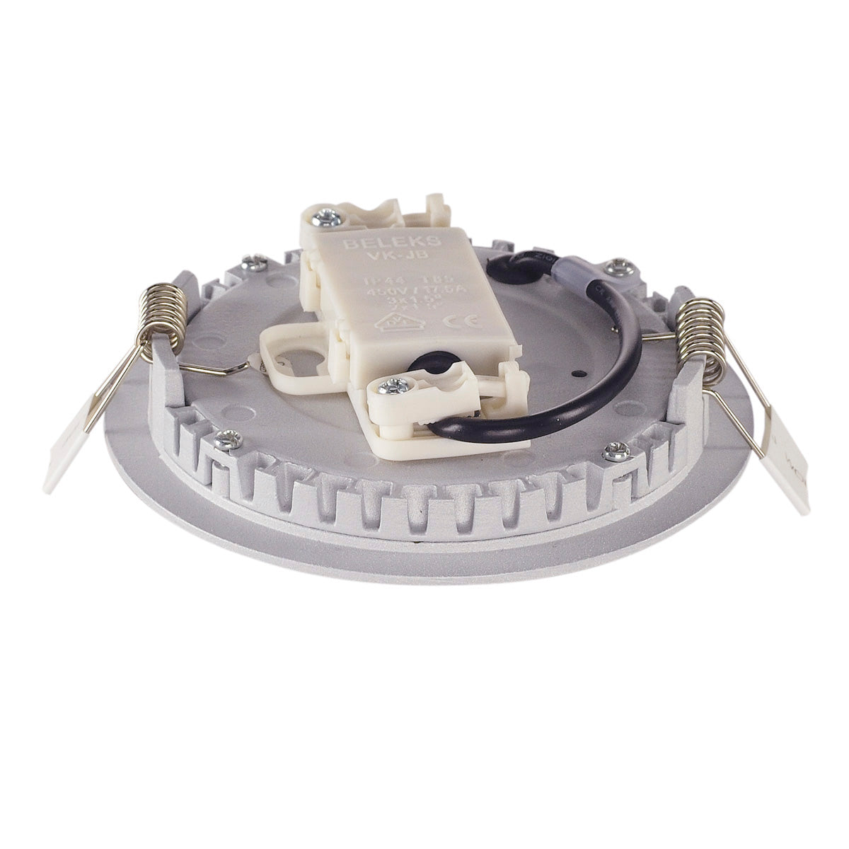 SLV SENSER Einbauleuchte, rund, silbergrau, 6W, 3000K