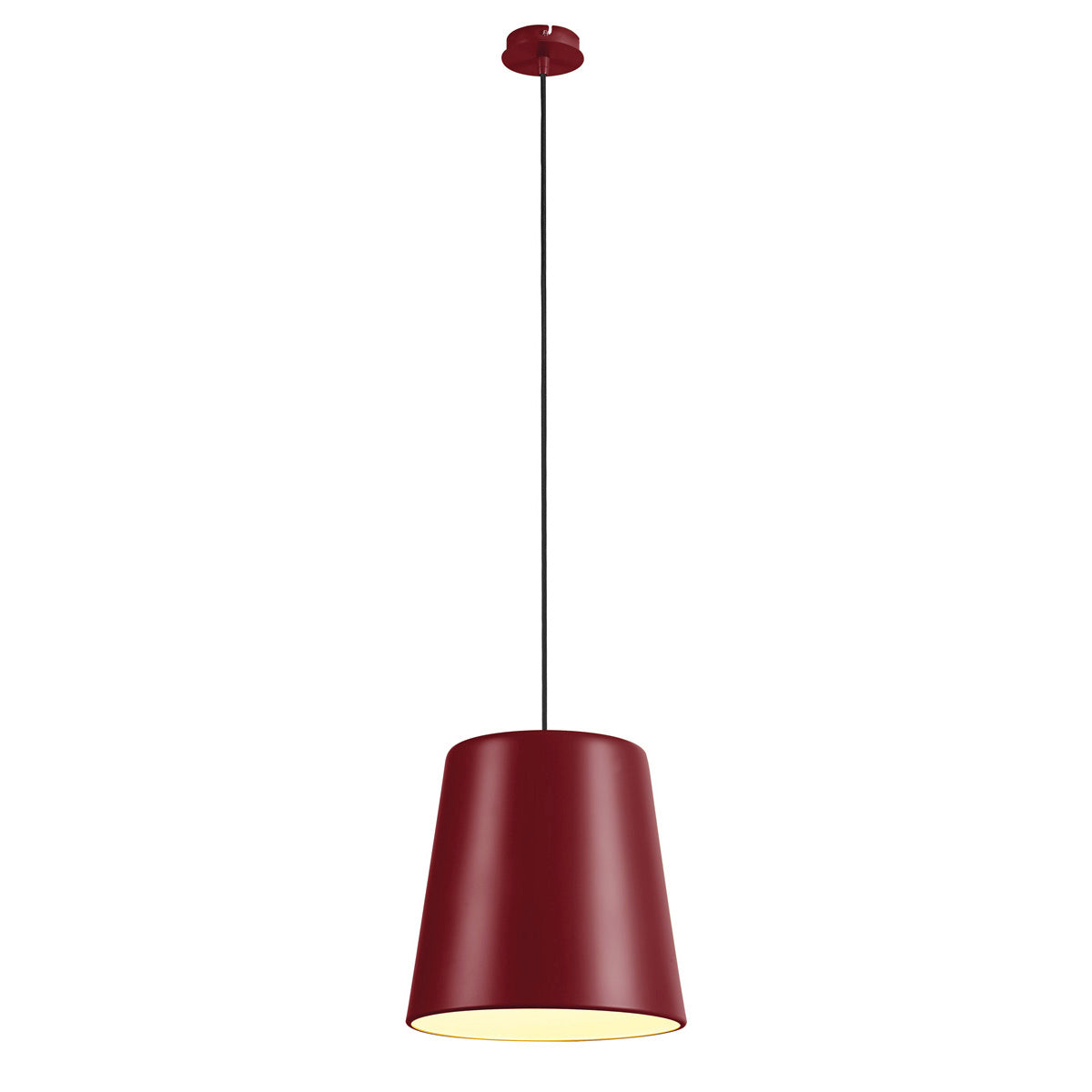 SLV NEW TINTO Pendelleuchte, weinrot, E27