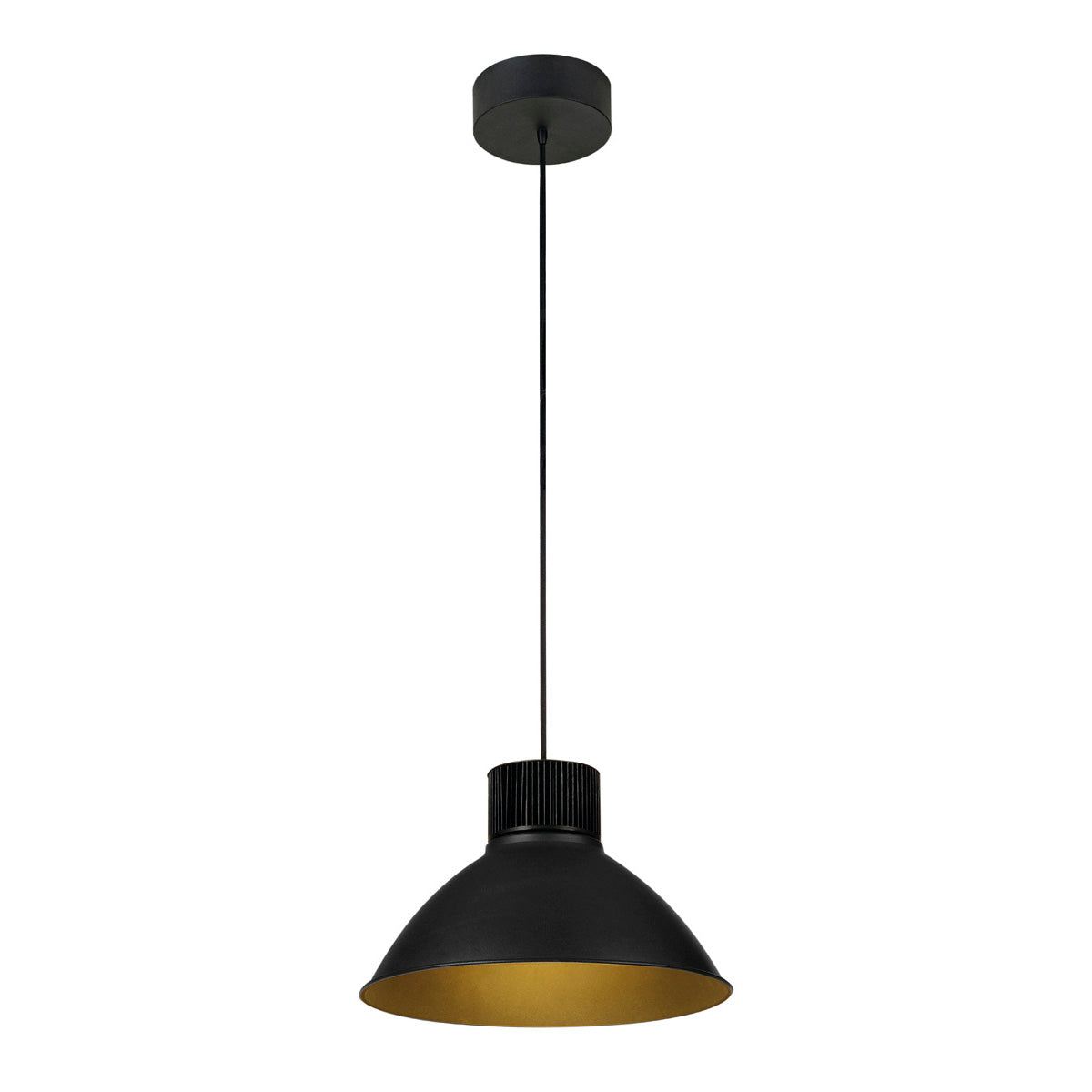 SLV PENTULI LED Pendelleuchte 38, groß, schwarz