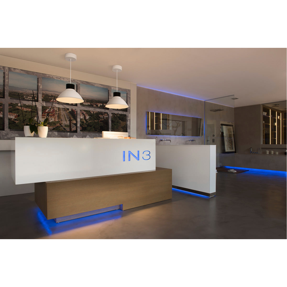 SLV PENTULI LED Pendelleuchte 38, groß, weiss