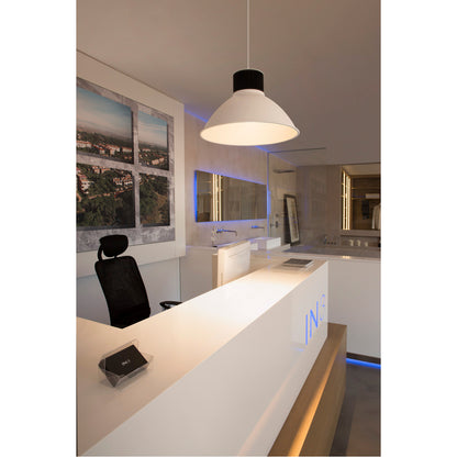 SLV PENTULI LED Pendelleuchte 38, groß, weiss