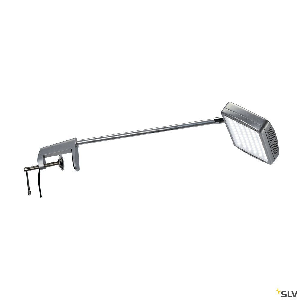 SLV LED DISPLAY, silbergrau, SMD LED 16W, 4000K, inkl. Netzteil und Stecker
