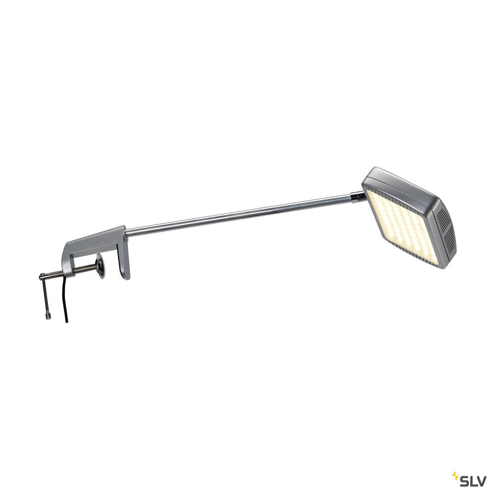 SLV LED DISPLAY, silbergrau, SMD LED 16W, 3000K, inkl. Netzteil und Stecker