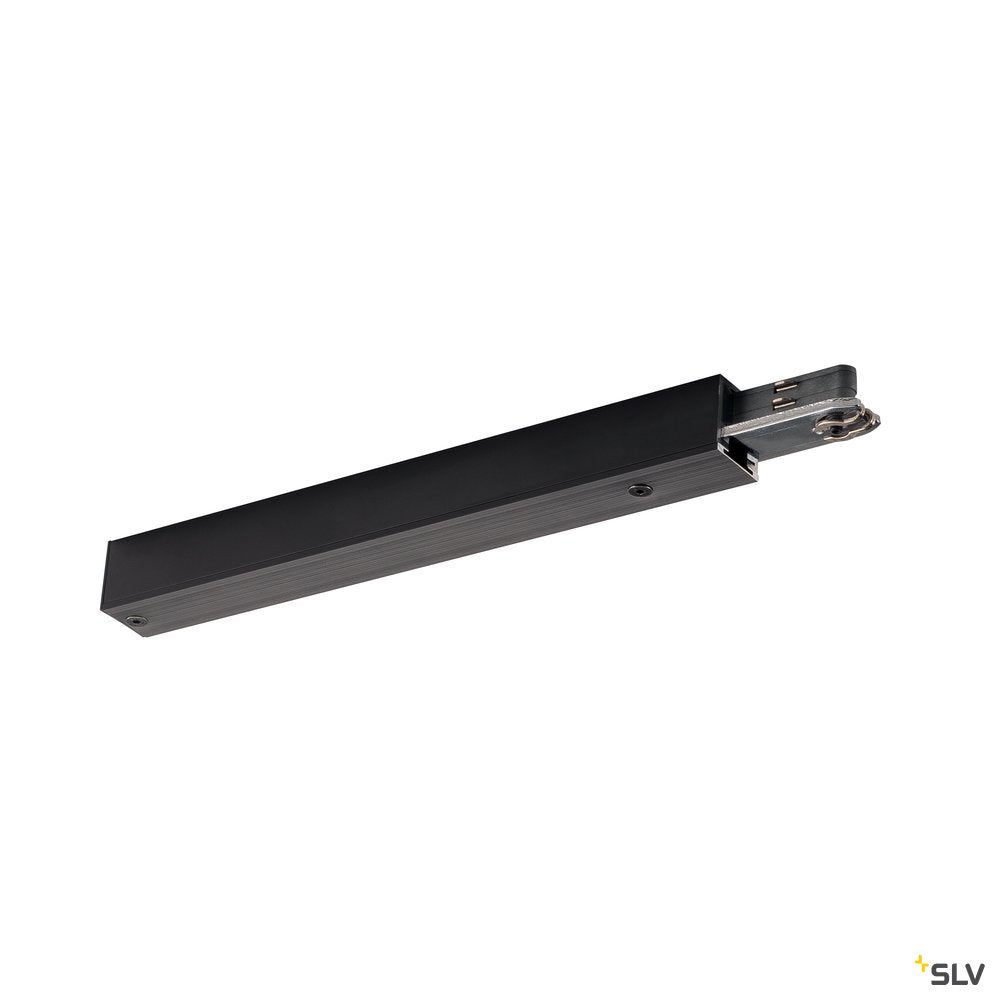 SLV EINSPEISER, für D-TRACK Hochvolt-Stromschiene 2Phasen, schwarz