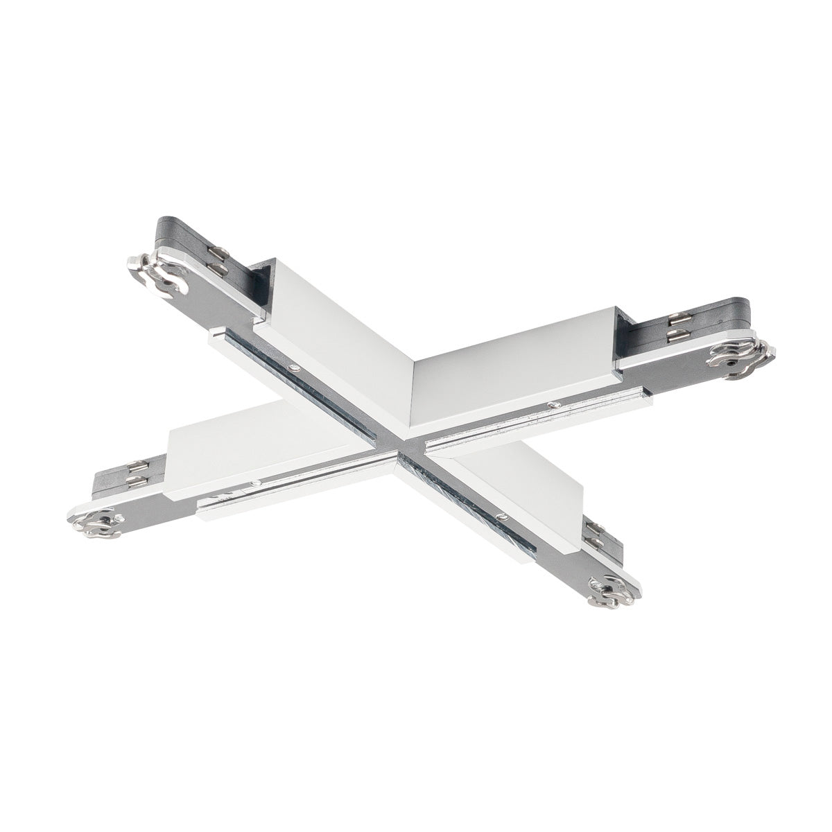 SLV X-VERBINDER, für D-TRACK Hochvolt-Stromschiene 2Phasen, weiß