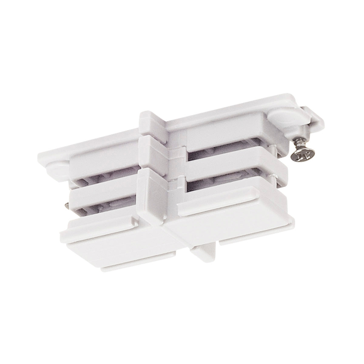 SLV Mini-Verbinder für S-TRACK 3P.-Schiene, isoliert weiss