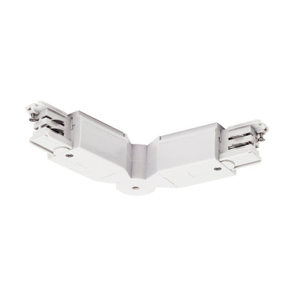SLV Flexverbinder für S-TRACK 3P.- Schiene, weiss