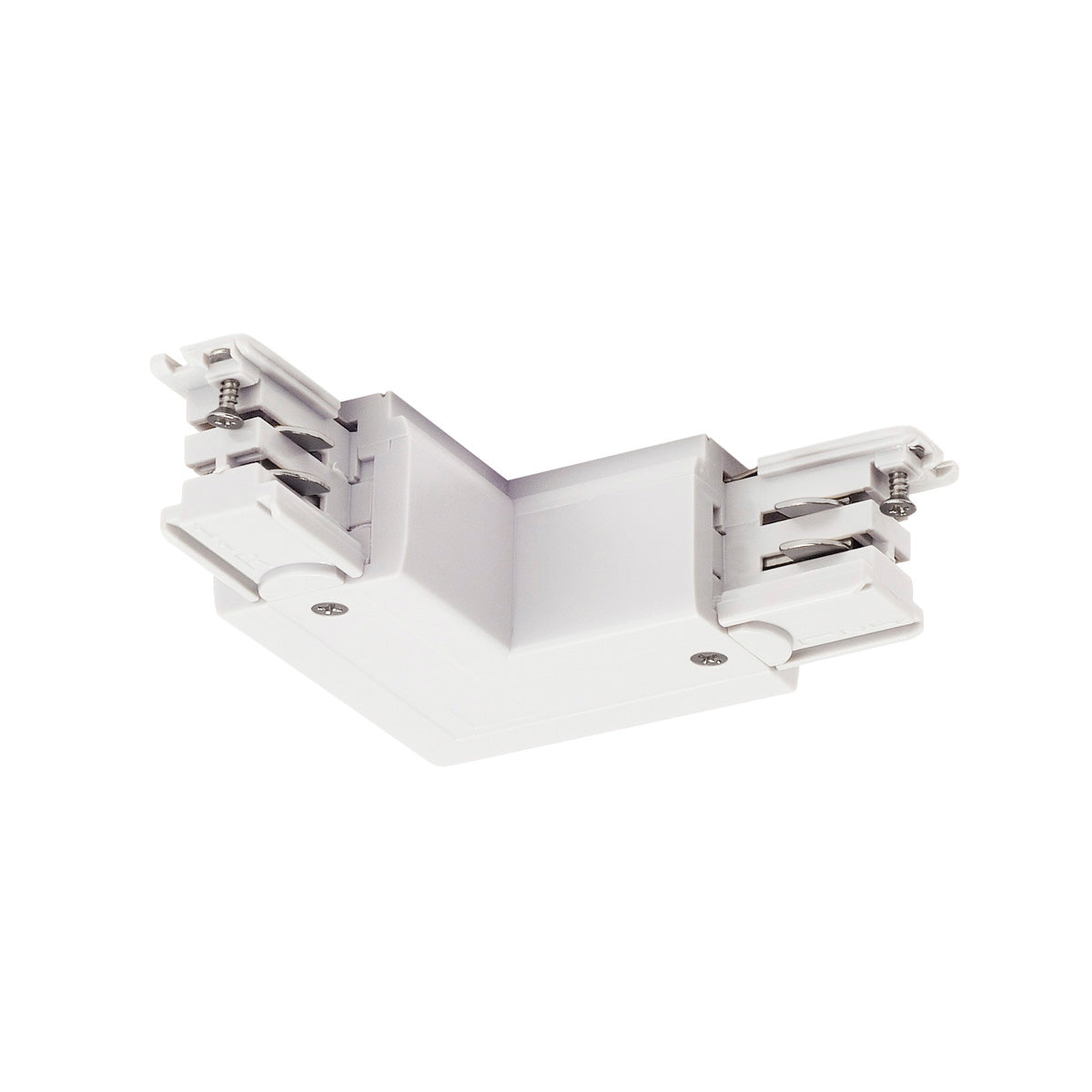 SLV L-Verbinder für S-TRACK 3P.- Schiene, Erde, L-Version, weiss