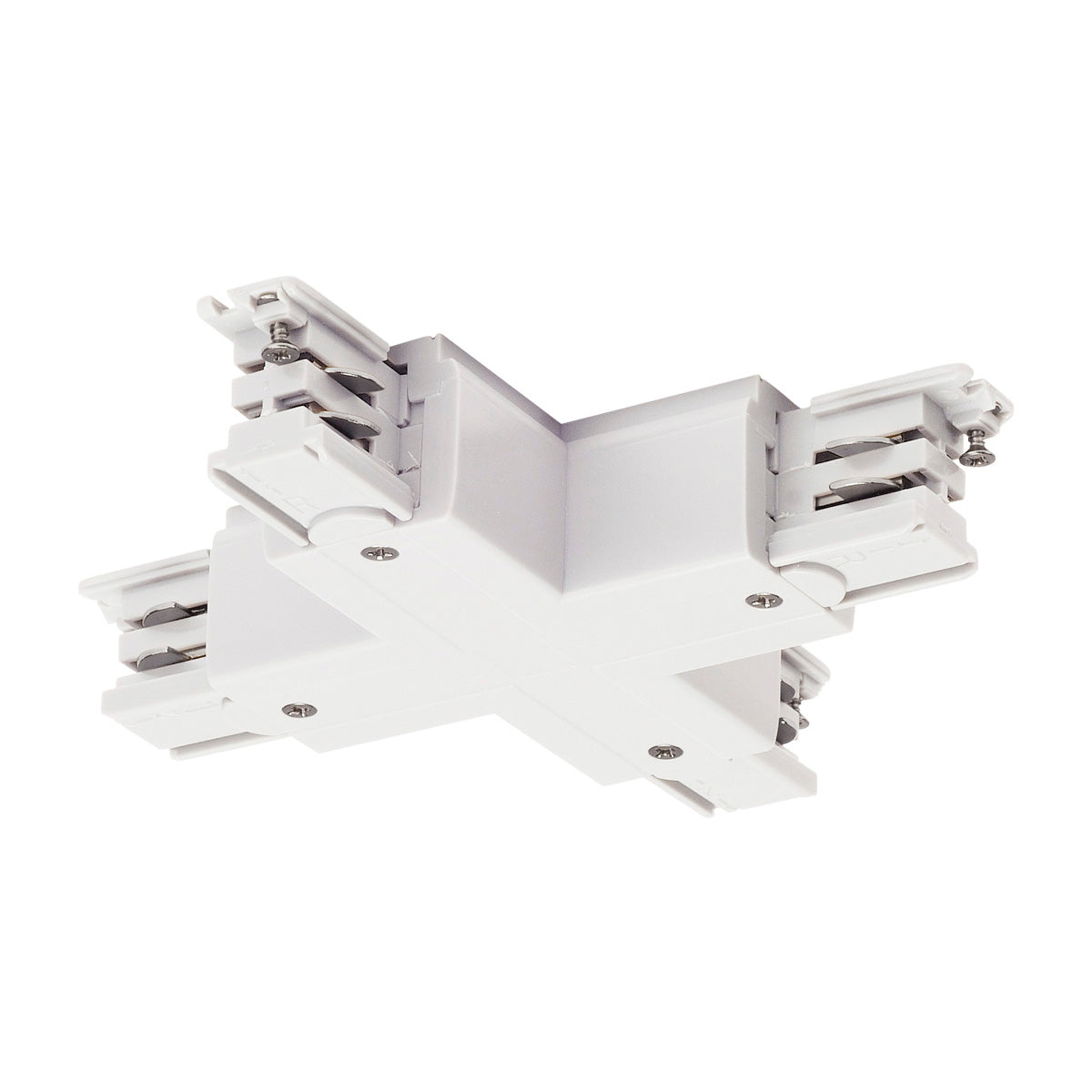 SLV X-Verbinder für S-TRACK 3P.- Schiene, weiss