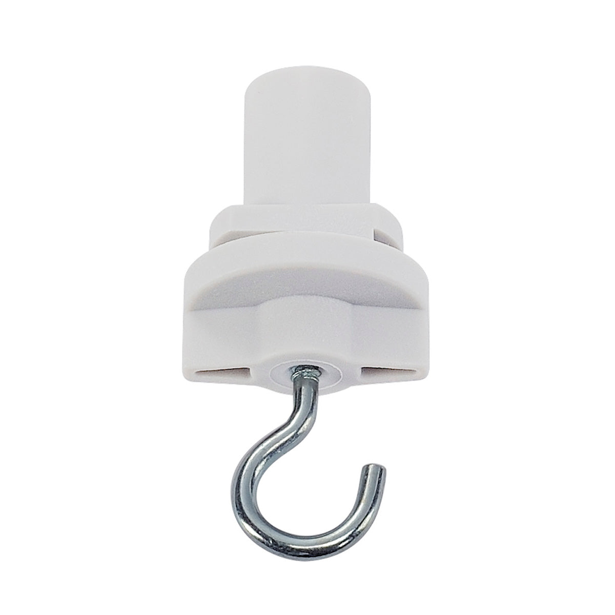 SLV 3P.-Adapter mit Haken für S-TRACK 3P.-Schiene, weiss