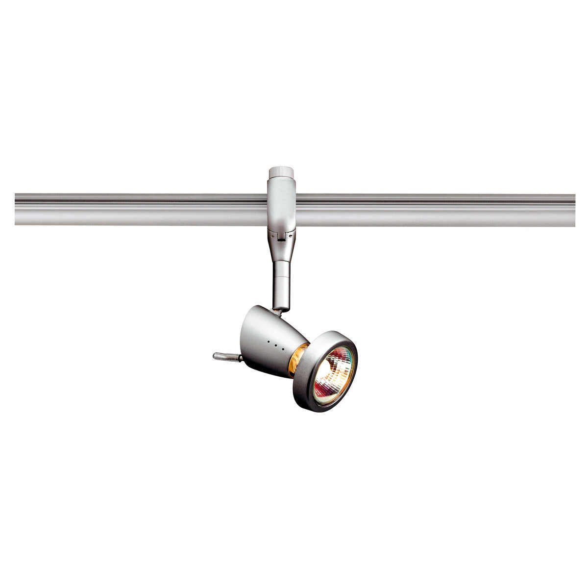 SLV SIENA Lampenkopf fürEASYTEC II, silbergrau, GU10,max. 75W, inkl. Decoring
