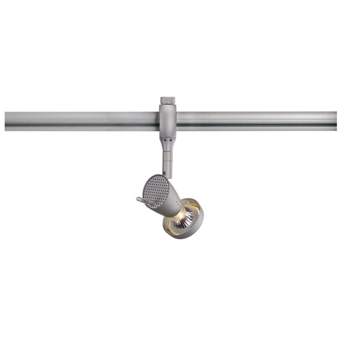 SLV SIENA Lampenkopf fürEASYTEC II, silbergrau, GU10,max. 75W, inkl. Decoring