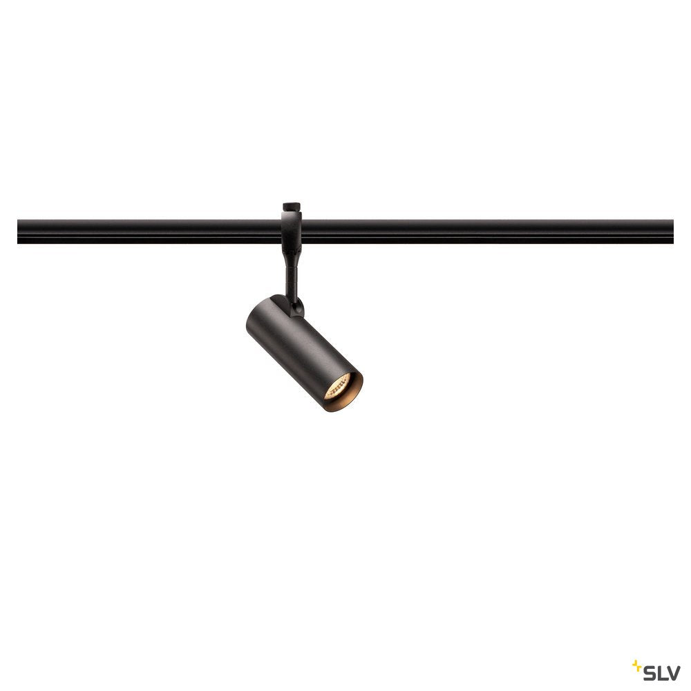 SLV HELIA 50 LED Strahler für EASYTEC II Hochvolt-Stromschiene, 3000K, schwarz, 35°, inkl. EASYTEC II Adapter