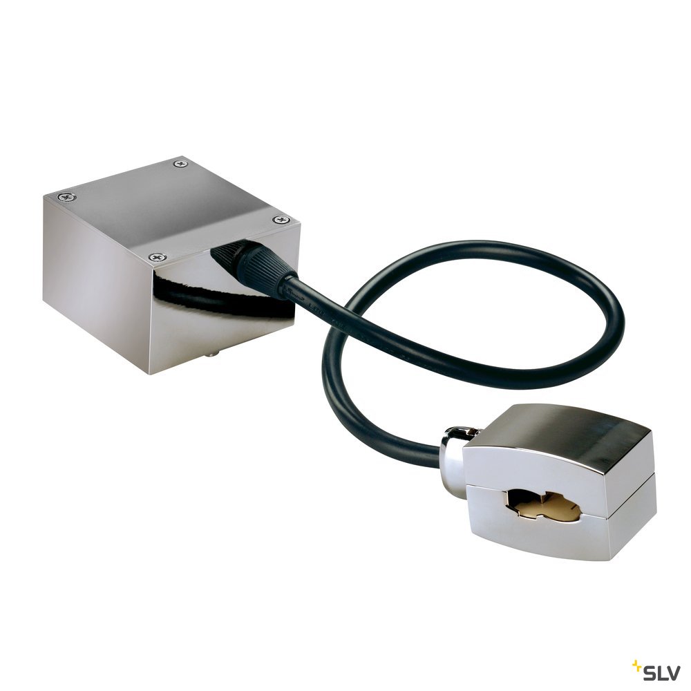 SLV Einspeiser für EASYTEC II, chrom, Kabellänge: 40cm