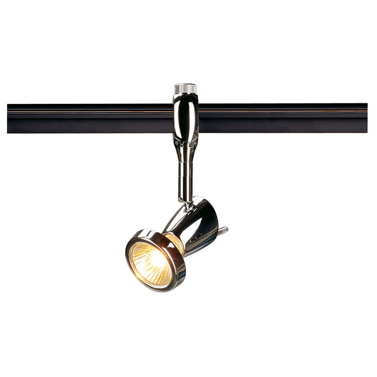 SLV SIENA Lampenkopf fürEASYTEC II, chrom, GU10, max.75W, inkl. Decoring