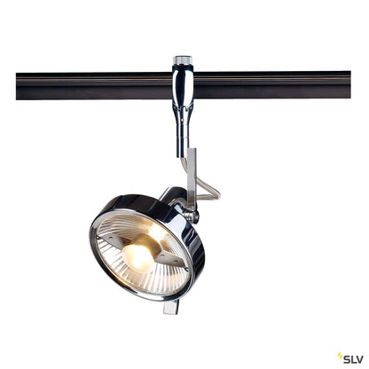 SLV YOKI ES111 Lampenkopf für EASYTEC II, chrom, max. 75W, inkl. Decoring