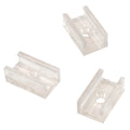 SLV MINI ALU TRACK Montageclips,klar, 10 Stk.