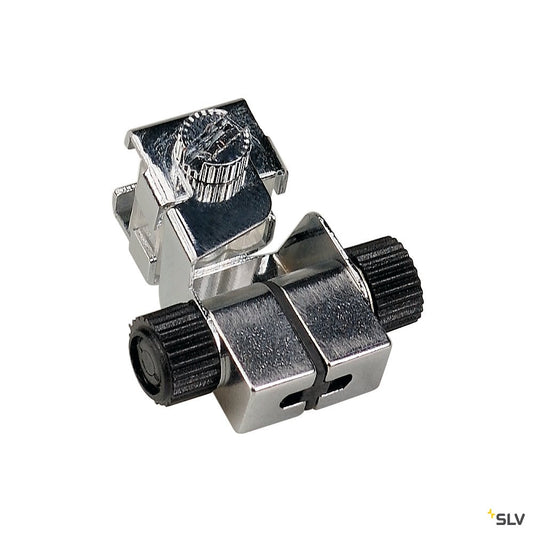 SLV Stromschienenstrahler ROBOT 2 f. GLU- TRAX chrom MR16 35W sb