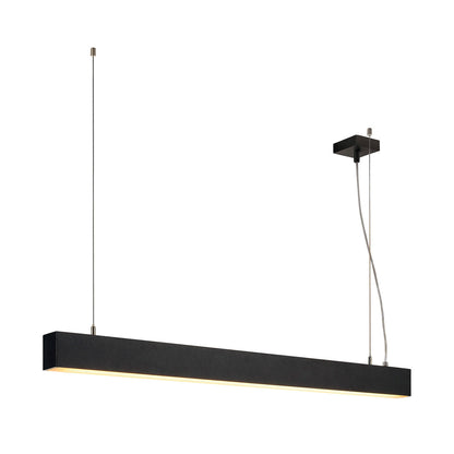 SLV GLENOS Pendelleuchte, mattschwarz, 1m, 52W, 3000K