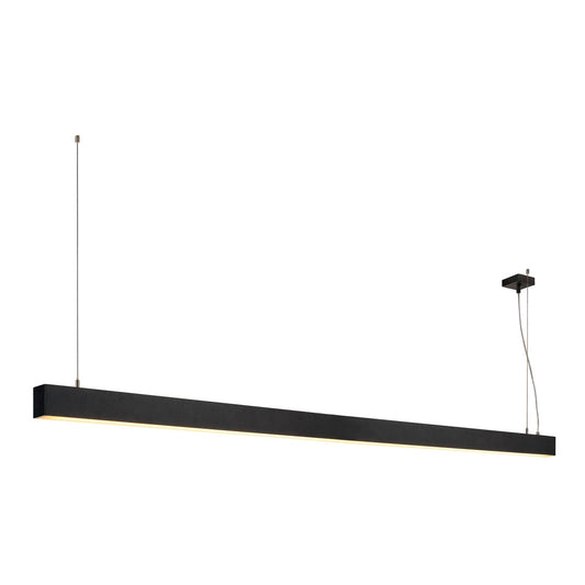 SLV GLENOS Pendelleuchte, mattschwarz, 2m, 103W, 3000K