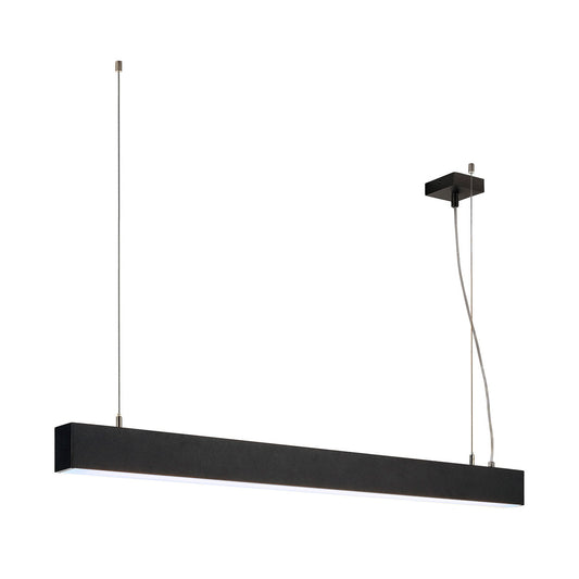 SLV GLENOS Pendelleuchte, mattschwarz, 1m, 52W, 4000K